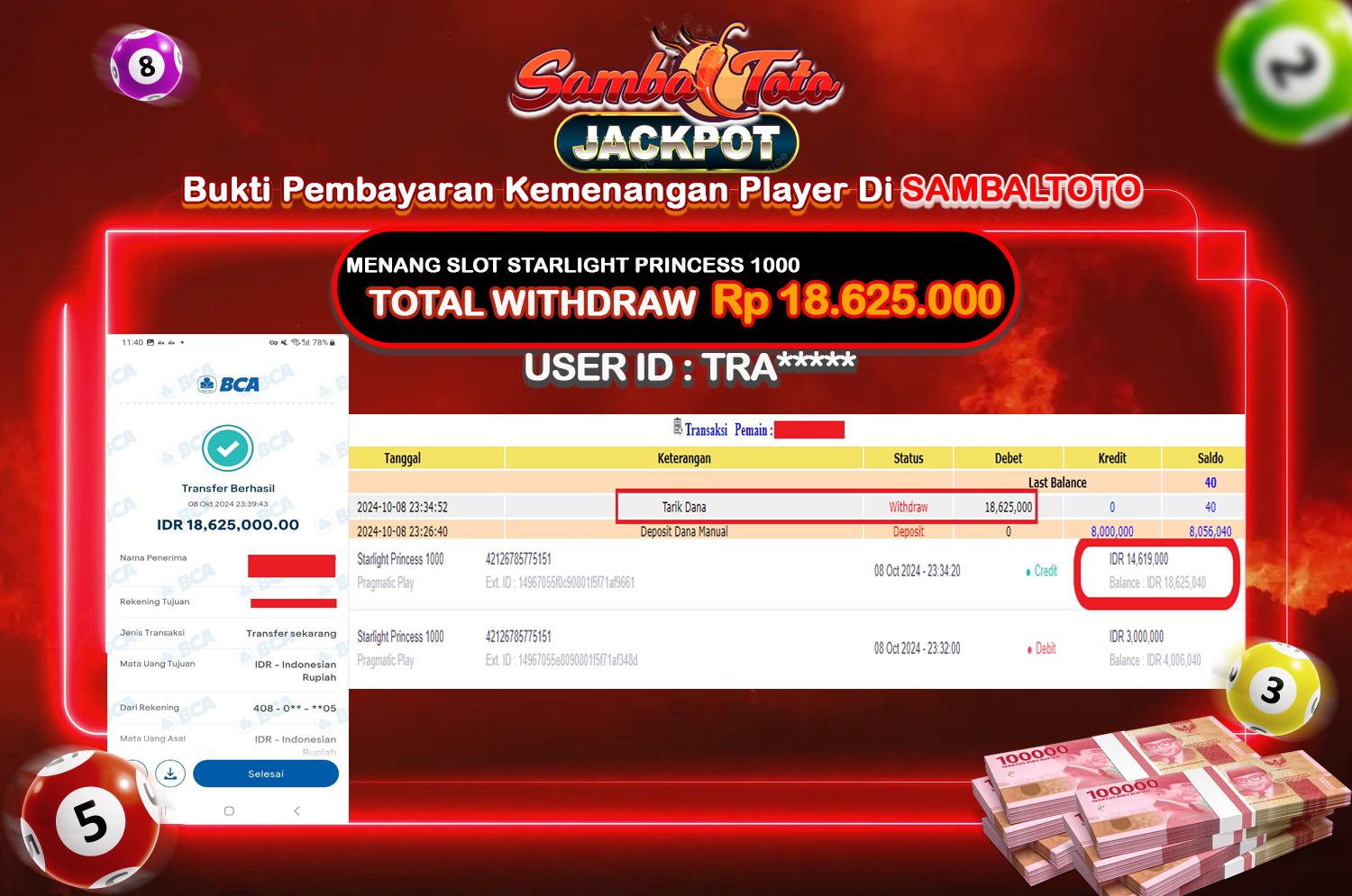 Bukti JP ( 08 Oktober 2024 ) Lunas Rp 18.625.000,-